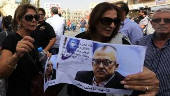 Familiares de Maher protestaron en las calles.