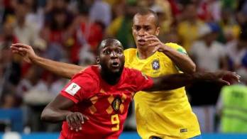 Romelu Lukaku no pudo marcar.