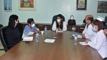 La reunión se realizó en el Complejo Hospitalario de la CSS.