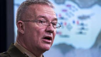 Kenneth F. McKenzie, jefe del Mando Central de Estados Unidos.