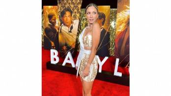 La presentadora del Pasapalabras acude a premier y ve a Brad Pitt en HD