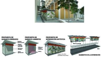 Cerca de 100 quioscos de acero galvanizado se instalarán en la bajada de Salsipuedes.