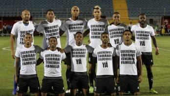 Los jugadores del Santa Gema.