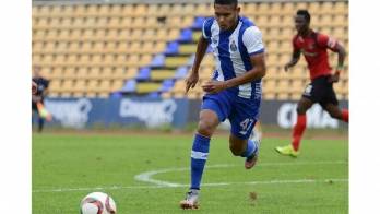 El joven delantero panameño Ismael Diaz.