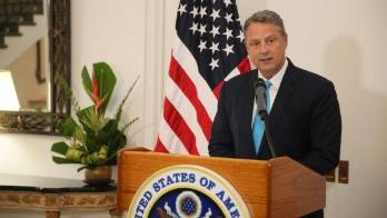 El exembajador de Estados Unidos en Panamá, John Feeley.