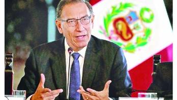 El preside te de Perú, Martín Vizcarra.