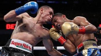 Ambos brindaron un espectáculo.