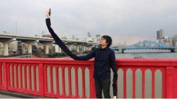 Crean nuevo “selfie stick” en forma de brazo