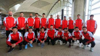 Irak llegó a Monterrey tras un largo viaje y comenzó su preparación para la Repesca Intercontinental rumbo a Qatar 2026.