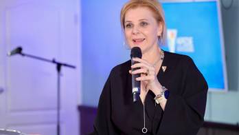 La presidenta de Apede, Giulia De Sanctis.