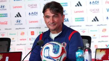 El técnico de Croacia, Zlatko Dalić.