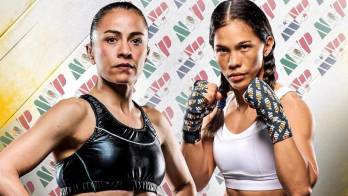 Nataly Delgado e Irma García.