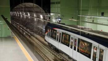 Las labores de instalación del nuevo techo en Albrook forman parte del proyecto de integración entre las Líneas 1 y 3 del Metro de Panamá.