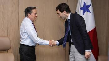 El presidente de Panamá recibe a un empresario español para la inversión en los astilleros&nbsp;