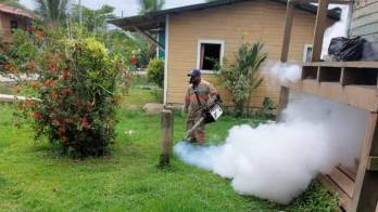 El Minsa reiteró la importancia de mantener limpias las casas.