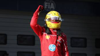 El piloto británico Lewis Hamilton, de la escudería Ferrari, espera llevarse este sábado el Gran Premio de China.