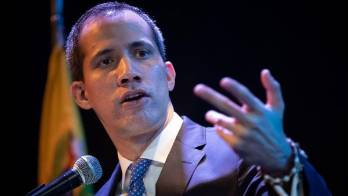 Imagen de archivo del opositor venezolano, Juan Guaidó.