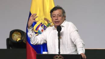 El presidente de Colombia, Gustavo Petro.