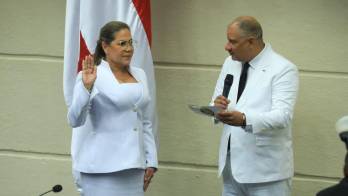 La nueva presidenta Shirley Castañedas.