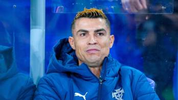 El portugués Cristiano Ronaldo se quedó en el banquillo durante el partido de la Liga de Naciones de la UEFA entre Noruega y Portugal en Oslo, Noruega, el pasado 27 de septiembre.