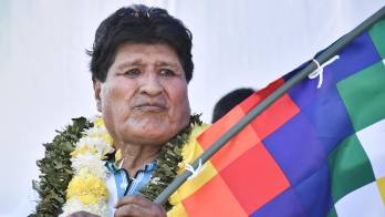 Foto de archivo del expresidente de Bolivia Evo Morales en Chimoré (Bolivia). EFE/ Jorge Abrego
