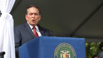 Foto de achivo del ex mandatario Laurentino Cortizo.