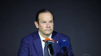 El ministro de Relaciones Exteriores, Javier Martínez-Acha.