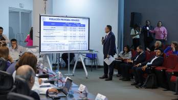 El director de la CSS, Dino Mon, presentó ante la Comisión de Salud de la Asamblea Nacional el Informe Anual 2024-2025 de la institución.