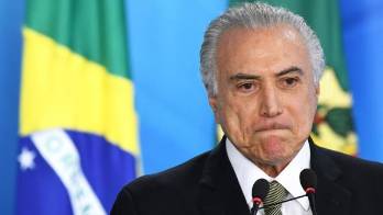 Presidente de Brasil, Michel Temer.