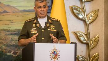 El ministro de Defensa de Venezuela, Vladimir Padrino López.