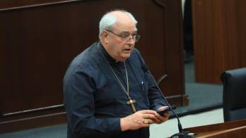 El cardenal José Luis Lacunza.