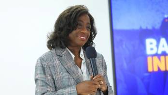 La ministra de Educación, Lucy Molinar.