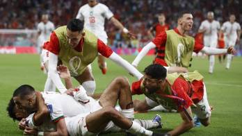 0-2. Marruecos no perdona a Bélgica