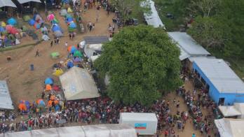 Esta cita de alto nivel tiene como contexto el actual estallido migratorio, pues más de 331.000 personas han llegado a Panamá en lo que va de año tras cruzar la selva del&nbsp;Darién.