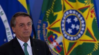 El presidente de Brasil, Jair Bolsonaro.