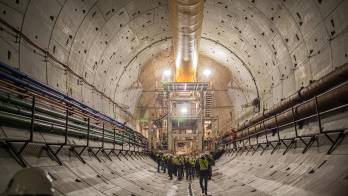 La Línea 3 del Metro avanza con el cruce de la Tuneladora Panamá bajo el Canal.