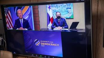 Presidente Cortizo participa en Cumbre de la Democracia