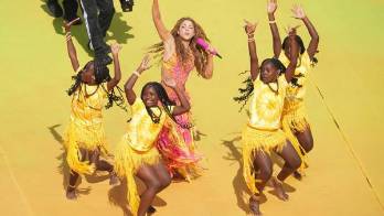 Fotografía de archivo de la cantante colombiana Shakira.