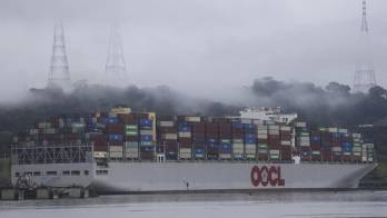 La lluvia trae la normalidad al Canal de Panamá: 36 buques diarios pueden transitar