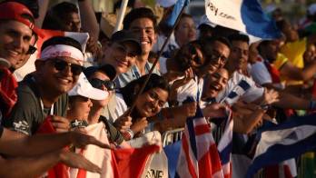 Disfrutaron juntos el atardecer