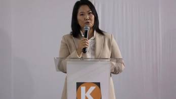 Keiko Fujimori&nbsp;descartó participar como candidata presidencial para evitar ser una excusa de los rojos.