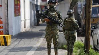 Integrantes de la Marina resguardan calles de la Ciudad de México luego de que se presentarra un atentado. Imagen de archivo. EFE/ Sáshenka Gutiérrez