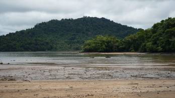 La obra, en Coiba, estaba paralizada durante cuatro años.