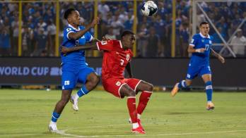 José Córdoba salió al minuto 10 ante El Salvador.
