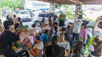 Luego de varios días de recibir aportes para los damnificados, el centro de acopio del Parque Omar cerró sus puertas.