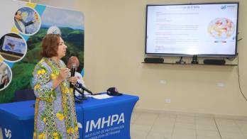 La directora del IMHPA, Luz Graciela de Calzadilla,