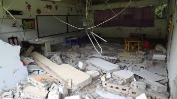 Más de 600 centros educativos sufrieron afectaciones por el terremoto y sus daños aún están bajo evaluación.