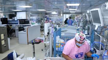 El virus sincitial respiratorio golpea al Hospital del Niño.