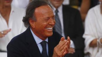El cantante español Julio Iglesias.