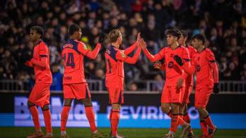 Copa del Rey: Barcelona resiste ante un valiente Guadalajara